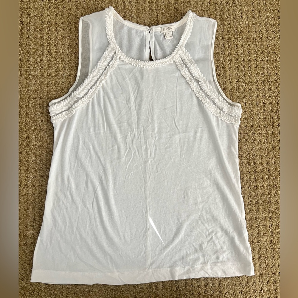 White J.Crew Tank